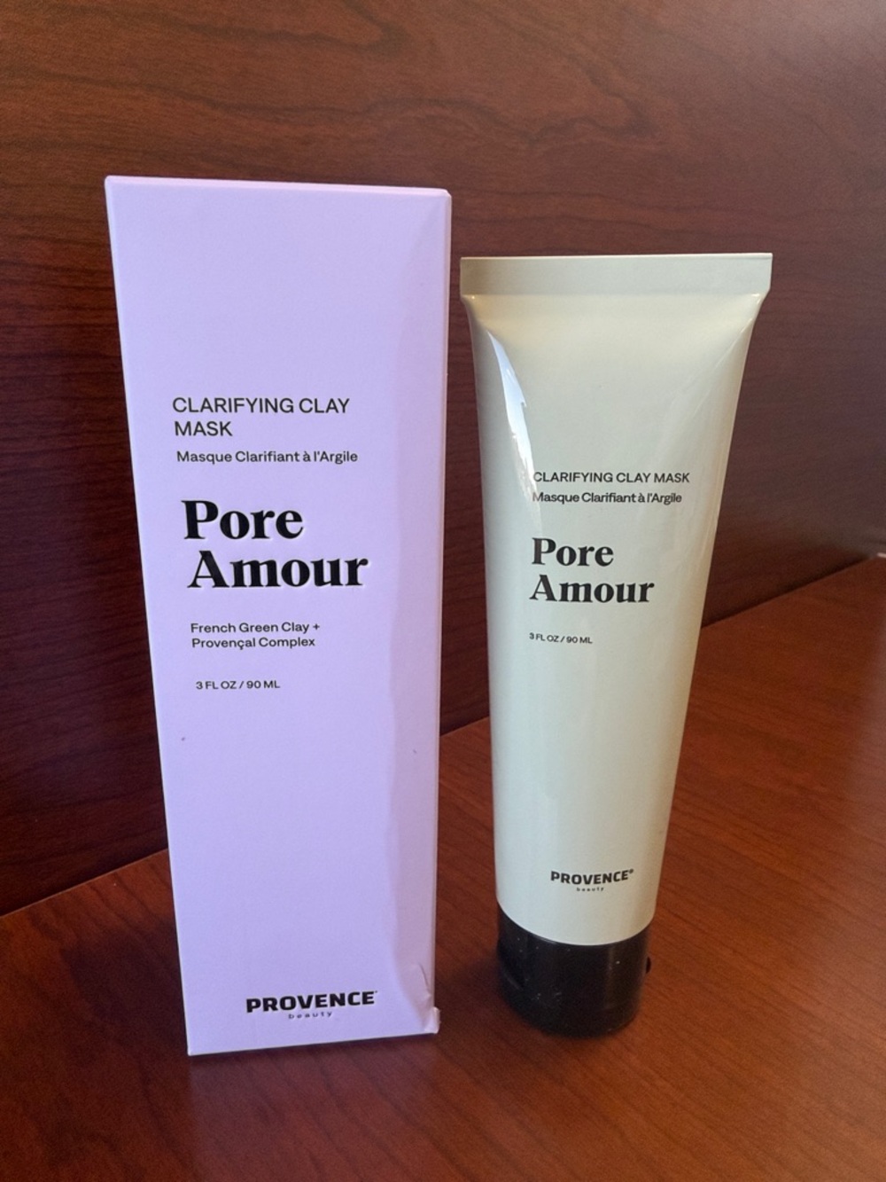 NIB Provence Beauty Pore Amour Clarifying French Green Clay Mask Full Size
